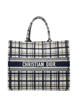 Christian Dior Pre-Owned: Голубая сумка-шоппер