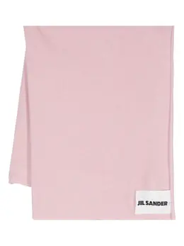 Jil Sander: Розовый шарф 