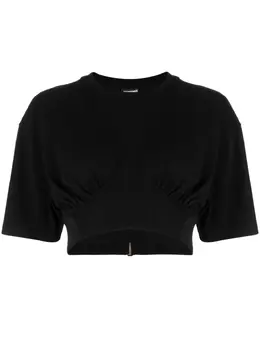 Jacquemus: Чёрная футболка 