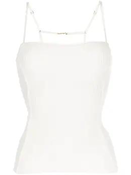 Jacquemus: Трикотажный топ  Sierra