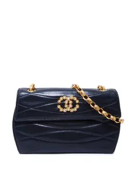 CHANEL Pre-Owned: Чёрная сумка 