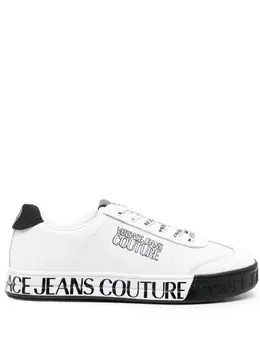 Versace Jeans Couture: Белые кроссовки 