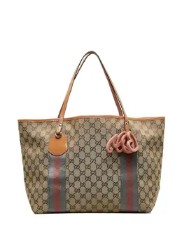 Gucci Pre-Owned: Коричневая сумка-шоппер