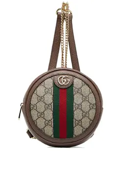 Gucci Pre-Owned: Бежевый рюкзак