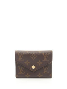 Louis Vuitton Pre-Owned: Коричневый кошелёк