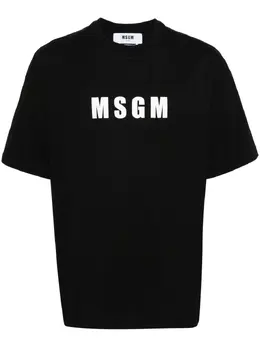 MSGM: Футболка с принтом 