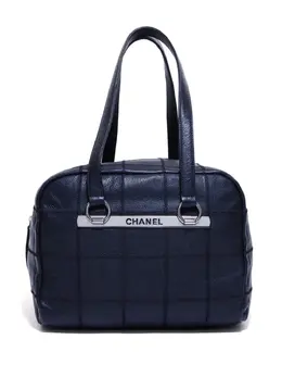 CHANEL Pre-Owned: Чёрная сумка 