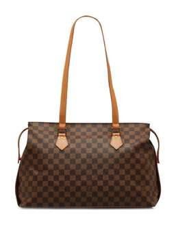 Louis Vuitton Pre-Owned: Коричневая сумка-шоппер