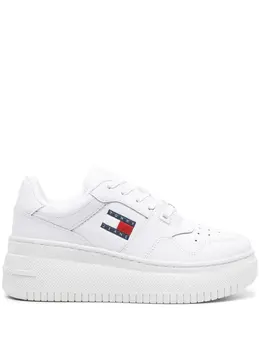 Tommy Hilfiger: Белые кроссовки 