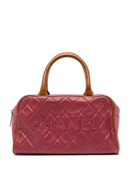 CHANEL Pre-Owned: Тёмная сумка 
