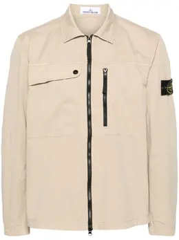 Stone Island: Светлая рубашка  Compass