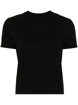 Jacquemus: Чёрный топ 