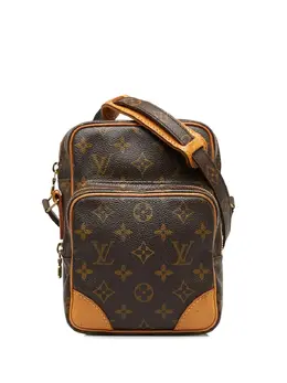 Louis Vuitton Pre-Owned: Коричневая сумка через плечо