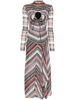 Missoni: Многоцветное платье 