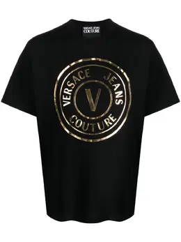 Versace Jeans Couture: Футболка с принтом 