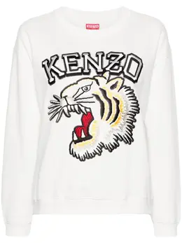 Kenzo: Хлопковый свитшот  Jungle