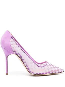 Manolo Blahnik: Светлые туфли 