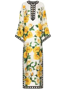 Dolce & Gabbana: Платье  Rose с принтом