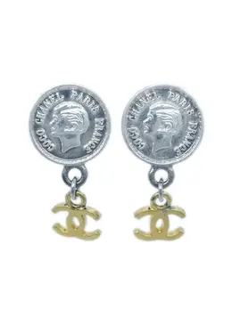 CHANEL Pre-Owned: Серьги 