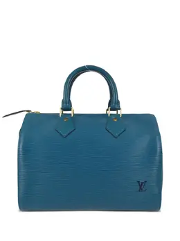 Louis Vuitton Pre-Owned: Голубая сумка