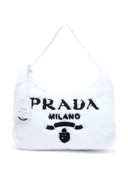 Prada Pre-Owned: Белая сумка 