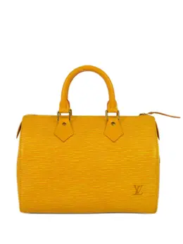 Louis Vuitton Pre-Owned: Жёлтая сумка