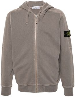 Stone Island: Коричневая толстовка  Compass