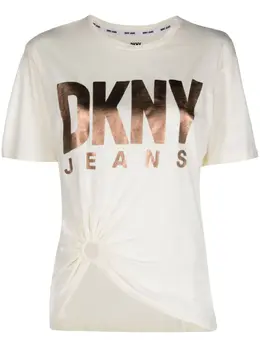 DKNY: Футболка с принтом 