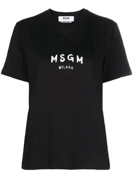 MSGM: Футболка с принтом 