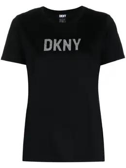 DKNY: Футболка с принтом 