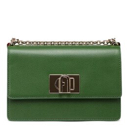 Furla: Зелёная сумка 