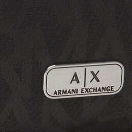 Armani Exchange: Чёрная сумка