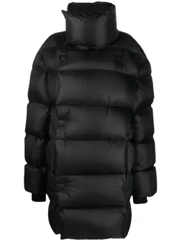 Rick Owens: Чёрное пальто 
