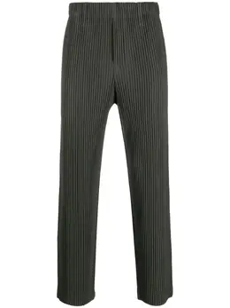 Homme Plissé Issey Miyake: Прямые брюки 