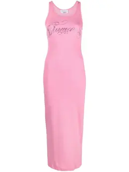 Blumarine: Топ со стразами 