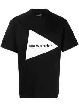 and Wander: Футболка с принтом 