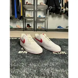 NIKE: Белые кроссовки Court Vision Low