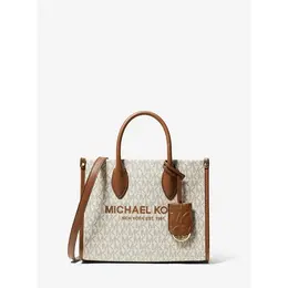 Michael Kors: Бежевая сумка 