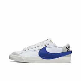 NIKE: Синие кроссовки Blazer Low 77