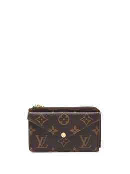 Louis Vuitton Pre-Owned: Коричневый картхолдер