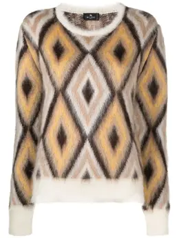 ETRO: Жаккардовый свитер 