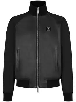 Dsquared2: Кожаная куртка 