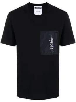Moschino: Хлопковая футболка 