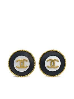 CHANEL Pre-Owned: Серьги 