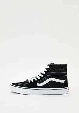 Vans: Чёрные кеды 