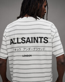 AllSaints: Футболка в полоску 