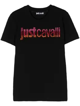 Just Cavalli: Чёрная футболка 