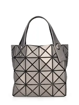 BAO BAO ISSEY MIYAKE: Серебристая сумка 