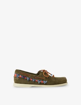 Sebago: Зелёные туфли 