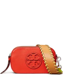 Tory Burch: Красная сумка через плечо  Mini Miller